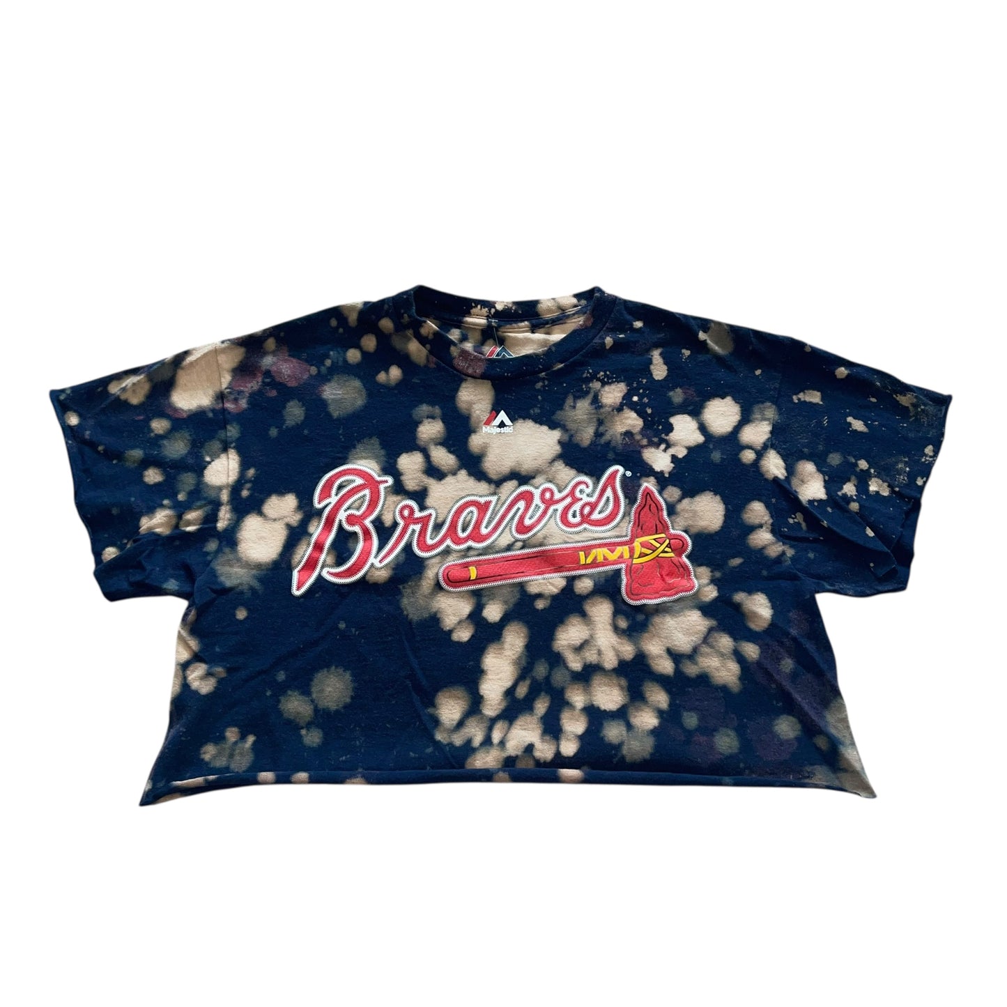 Atlanta Braves Bleach Crop (M)