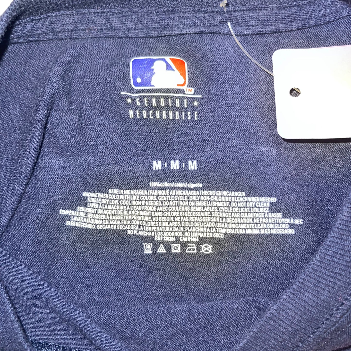 Atlanta Braves Bleach Tee (M)