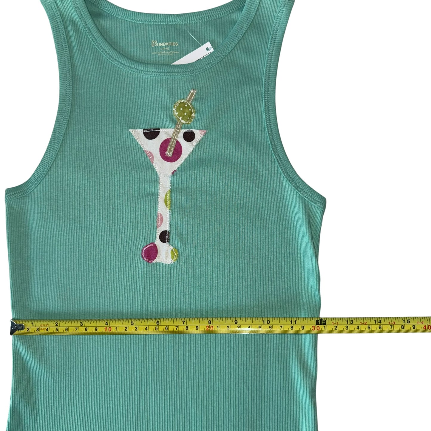 Just a Girl- Mini Y2K Martini Tank