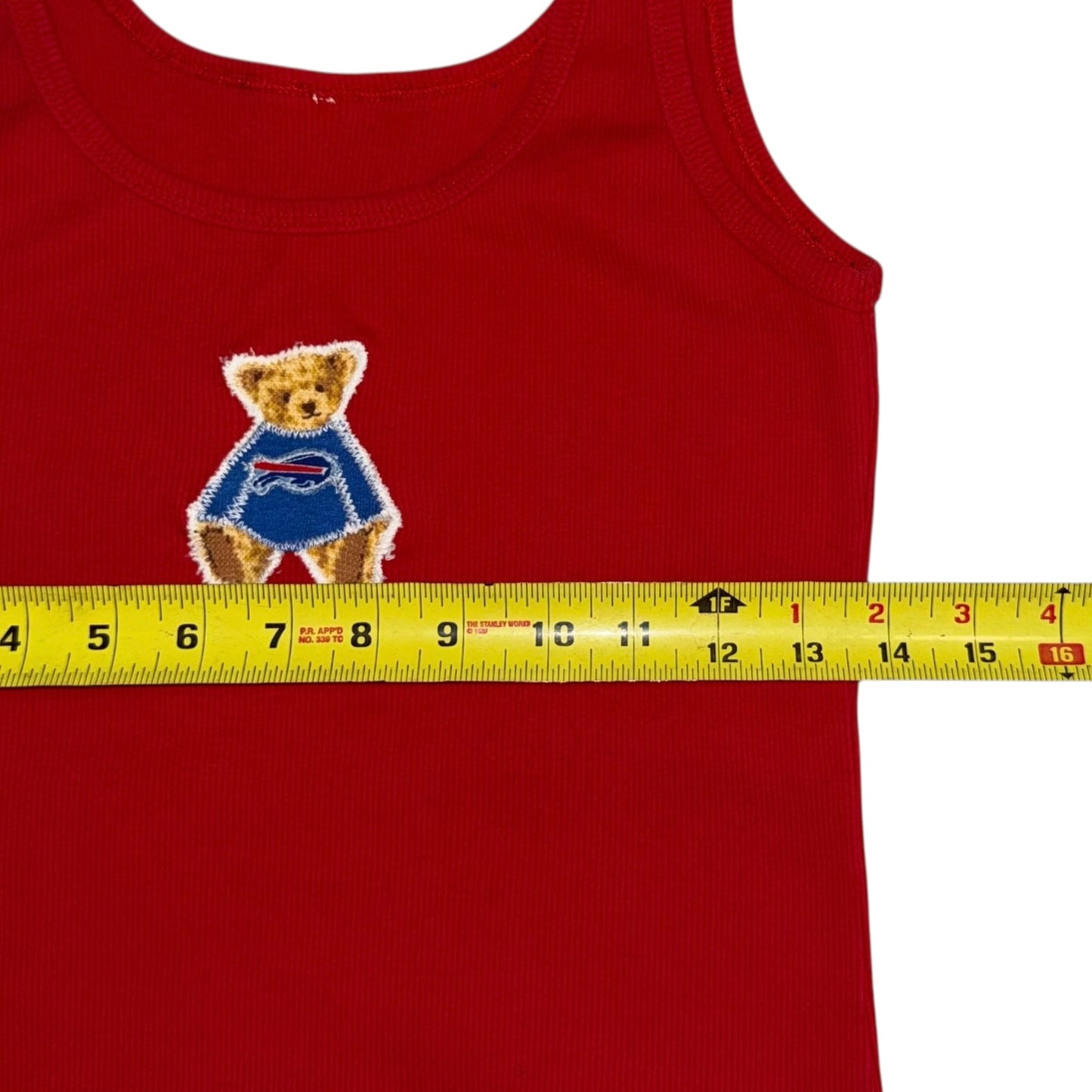 Buffalo Bills Upcycled Bear Tank (M/L)