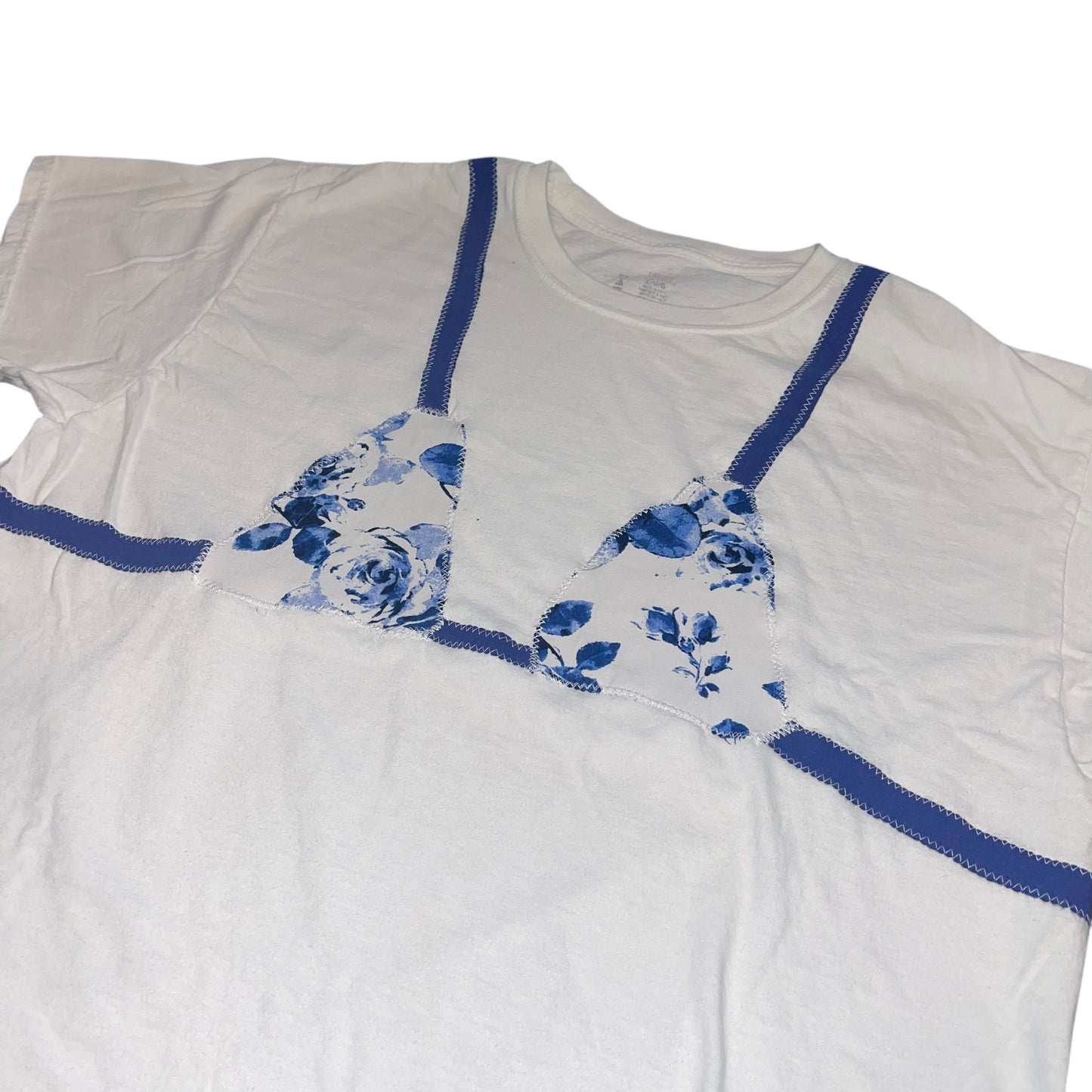 Earthbound - Bikini Blue Floral (L)