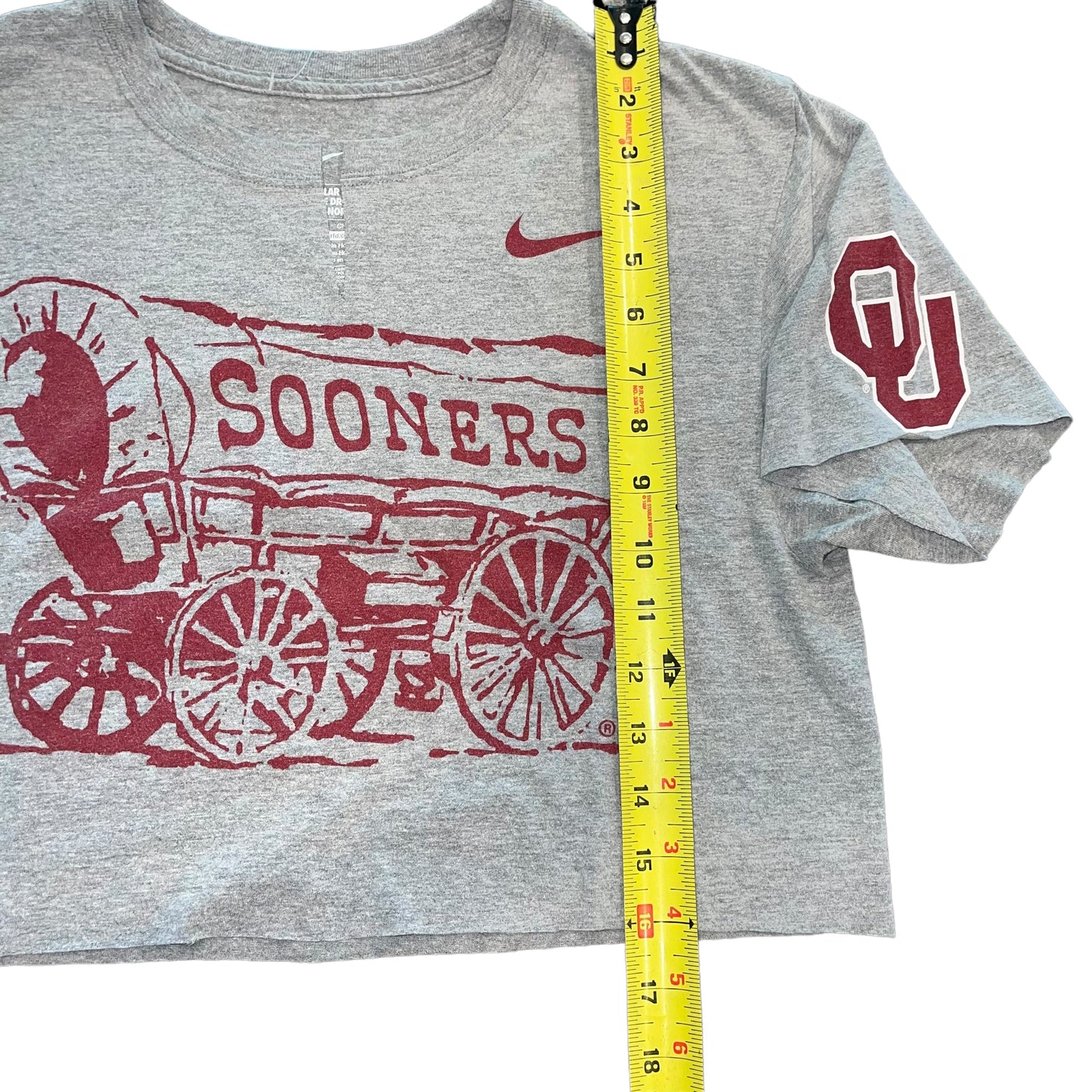Oklahoma Reworked Cropped Tee (S)