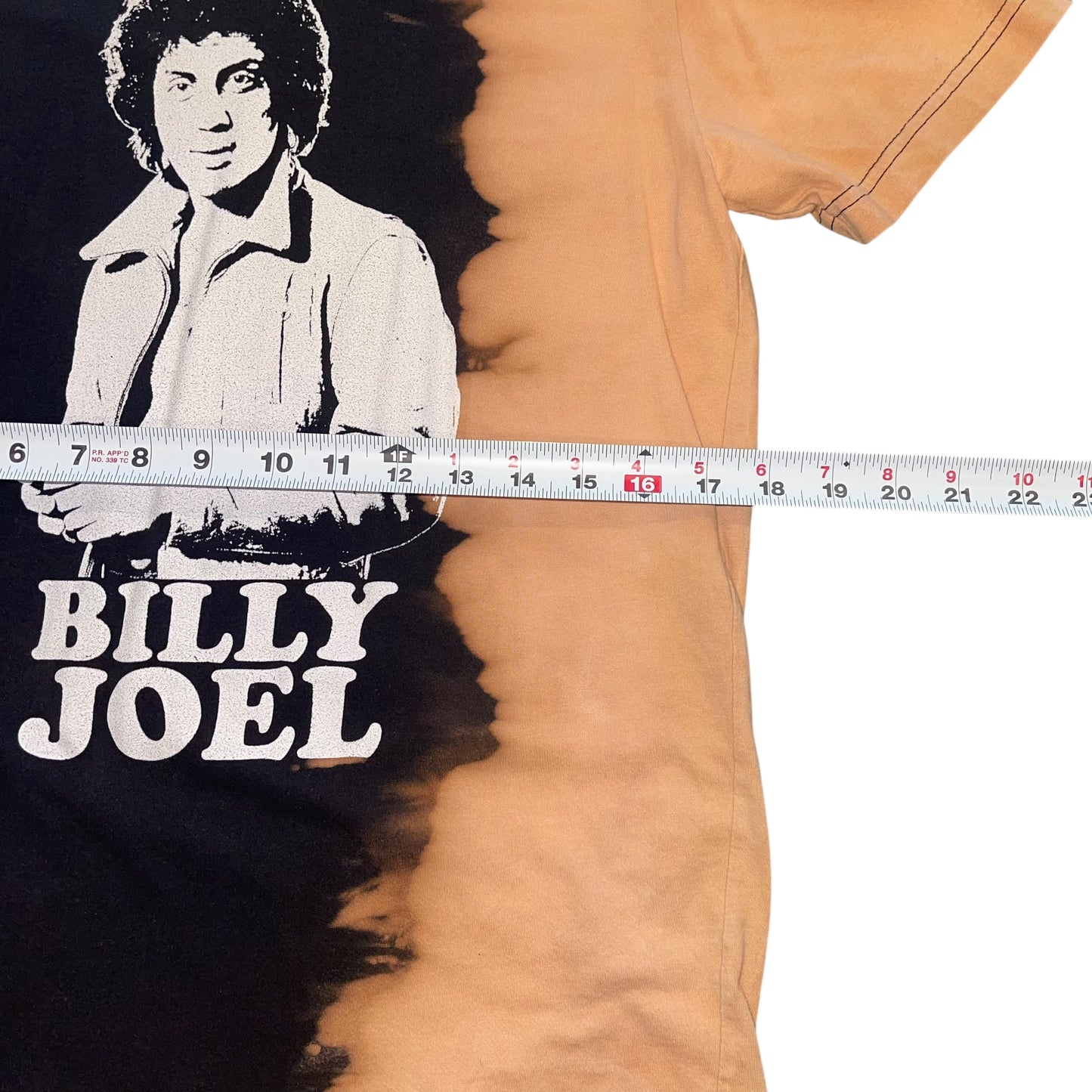 Billy Joel Reworked Bleach Band Tee (M)