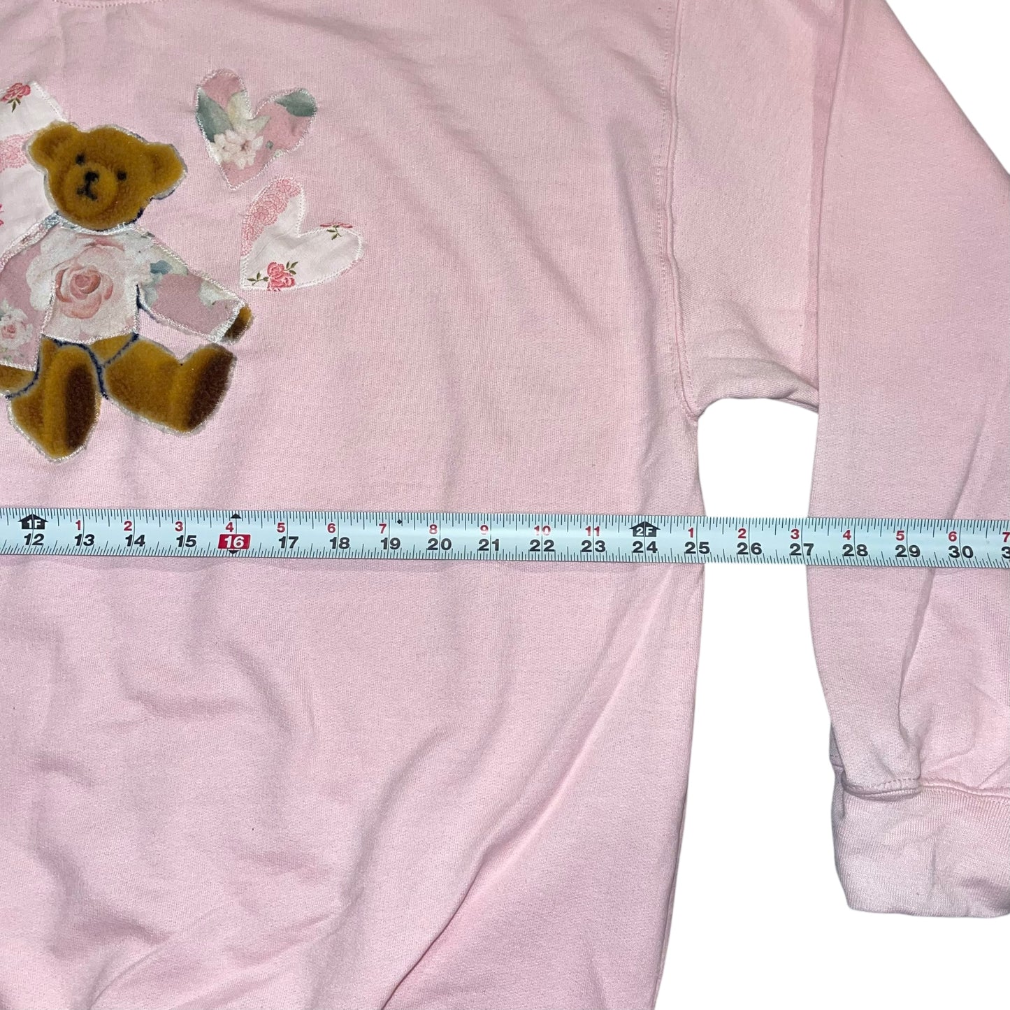 Valentines Bear Floral Patchwork (XL)