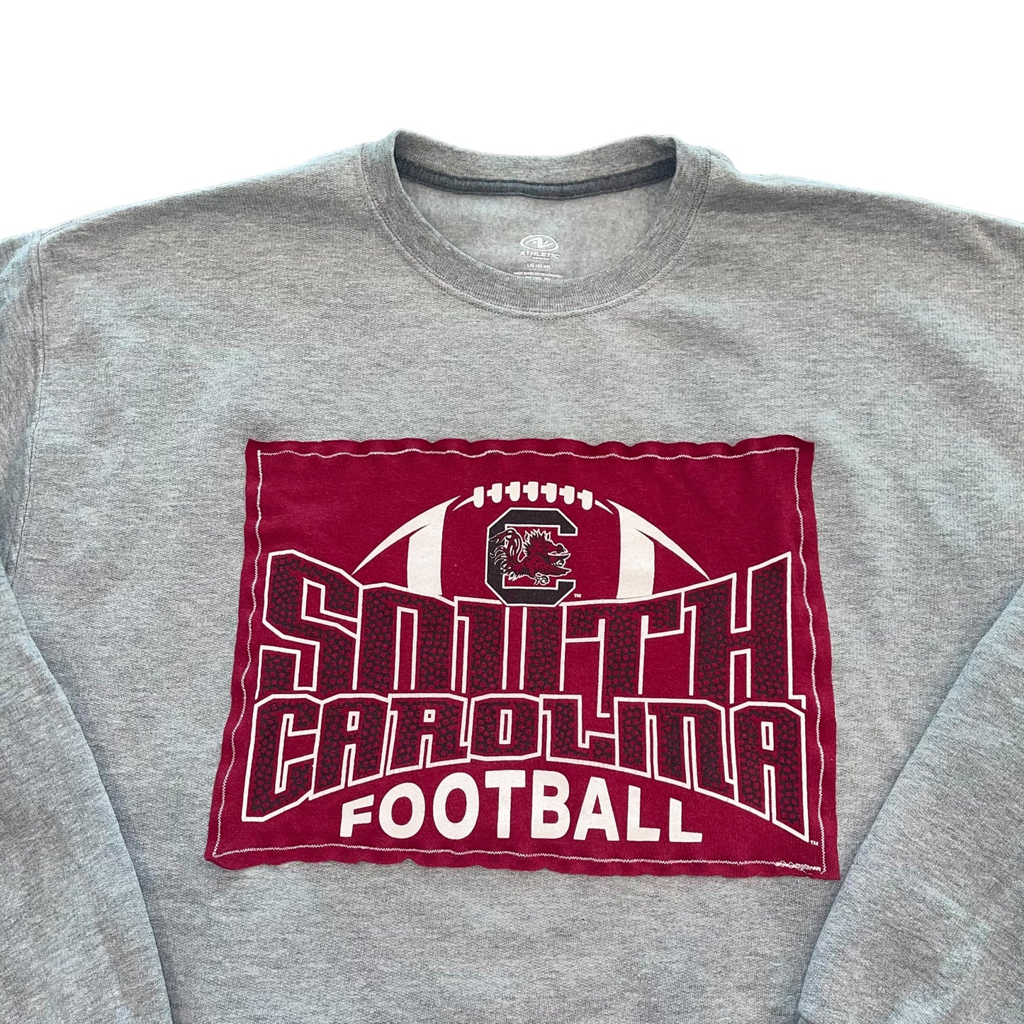 USC South Carolina Patchwork Crew (L)