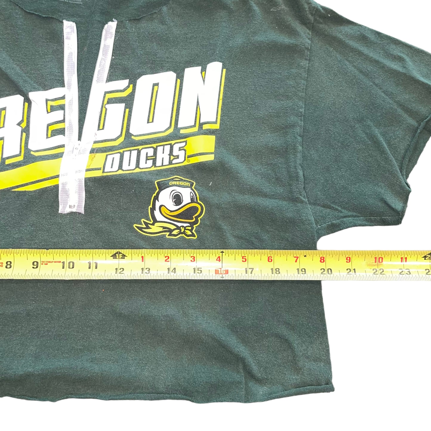 Oregon Ducks Zipper Crop (L)
