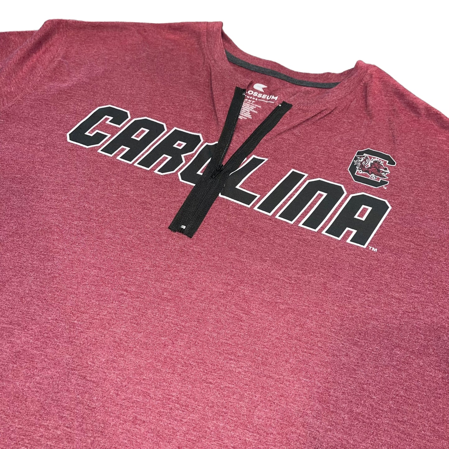 USC South Carolina Zipper T-shirt (XXL)