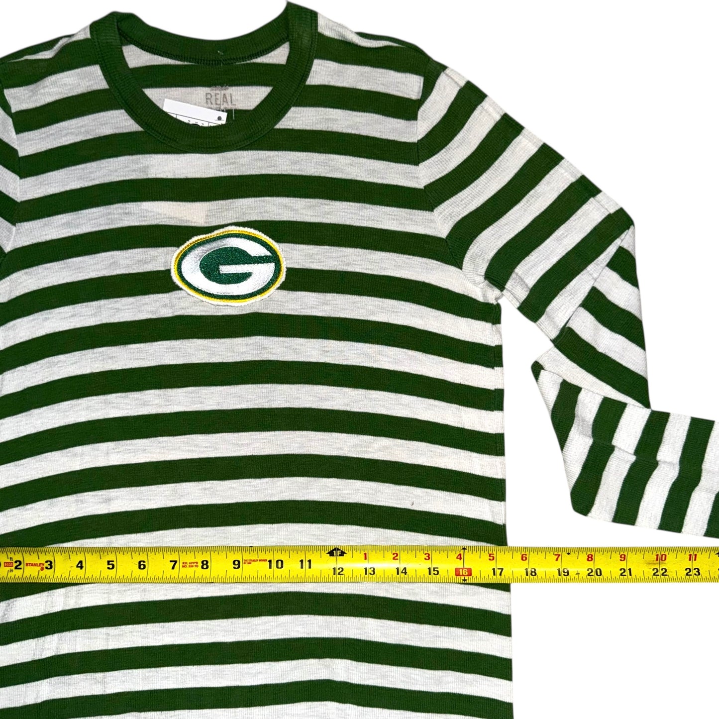 Green Bay Packers Upcycled Ribbed Tee (M)