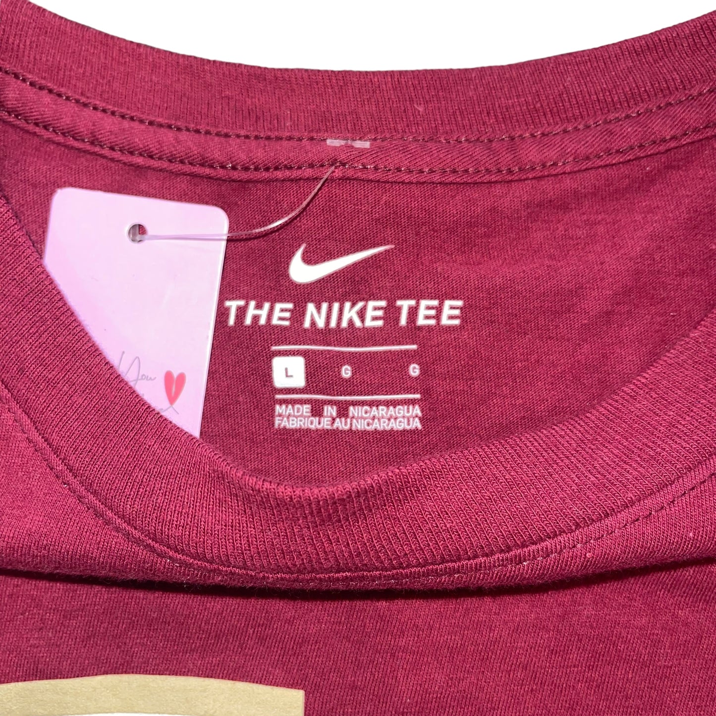 FSU Florida State Cropped Tee (L)