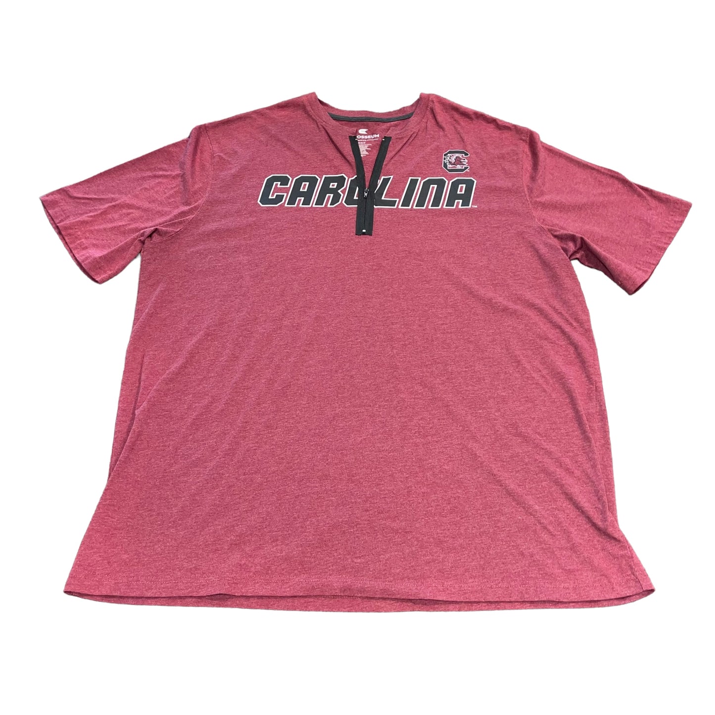 USC South Carolina Zipper T-shirt (XXL)
