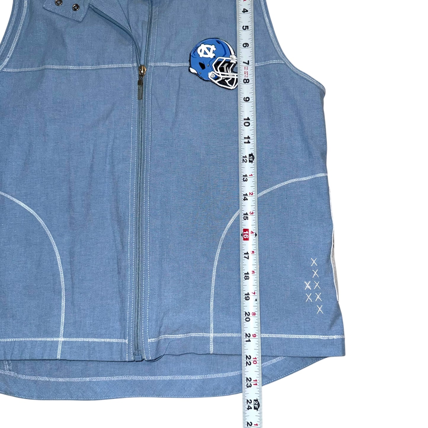 UNC North Carolina Upcycled Helmet Vest (M)