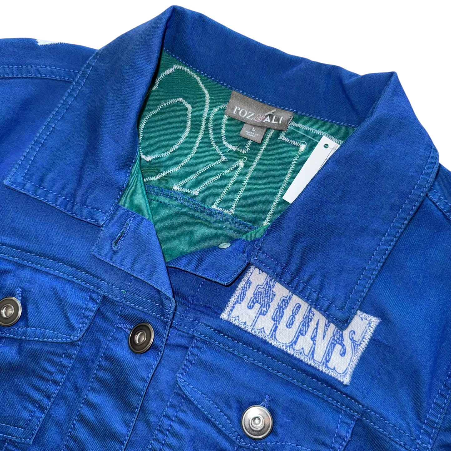 Detroit Lions Upcycled Jacket (L)