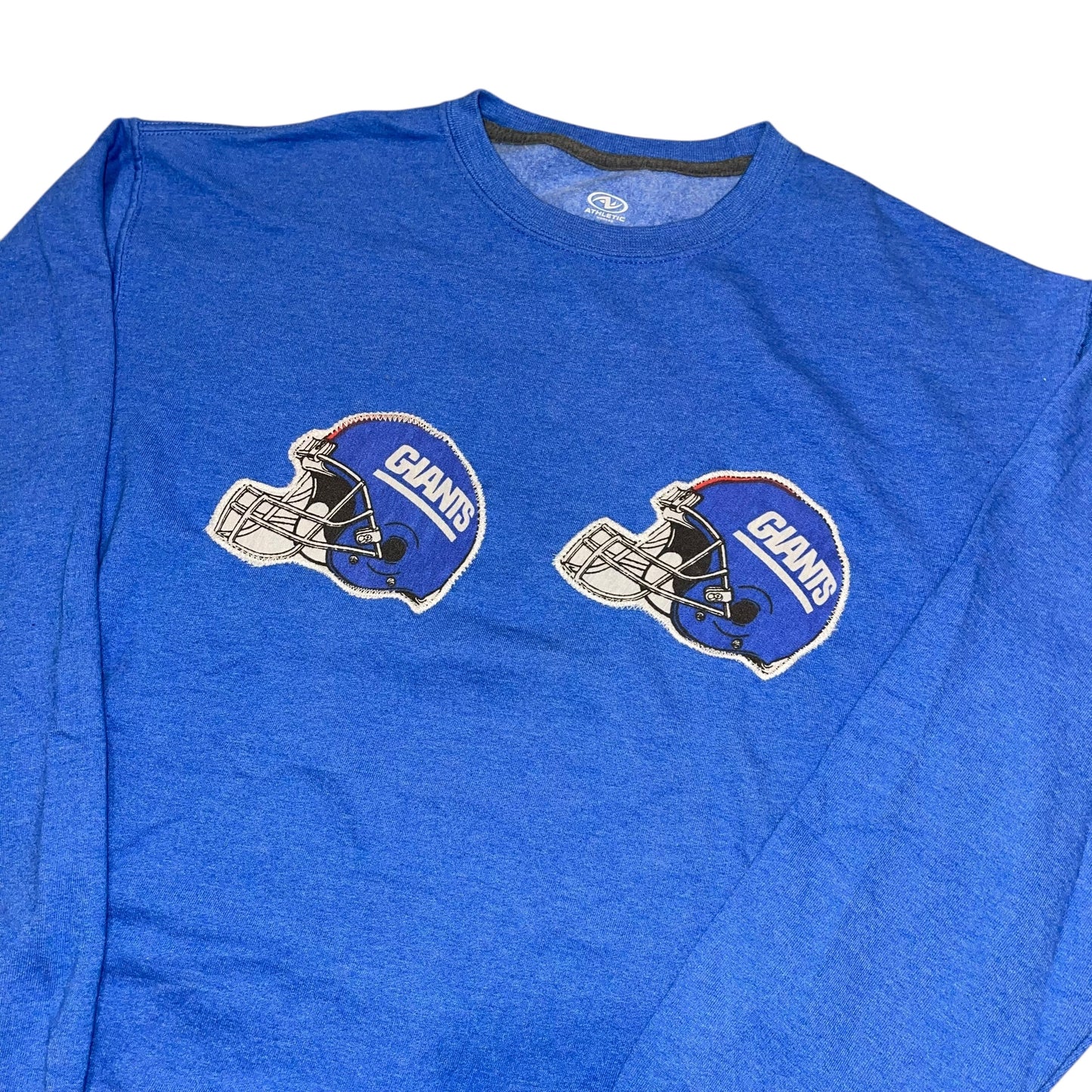 New York Giants Upcycled Double Logo Sweatshirt (M)