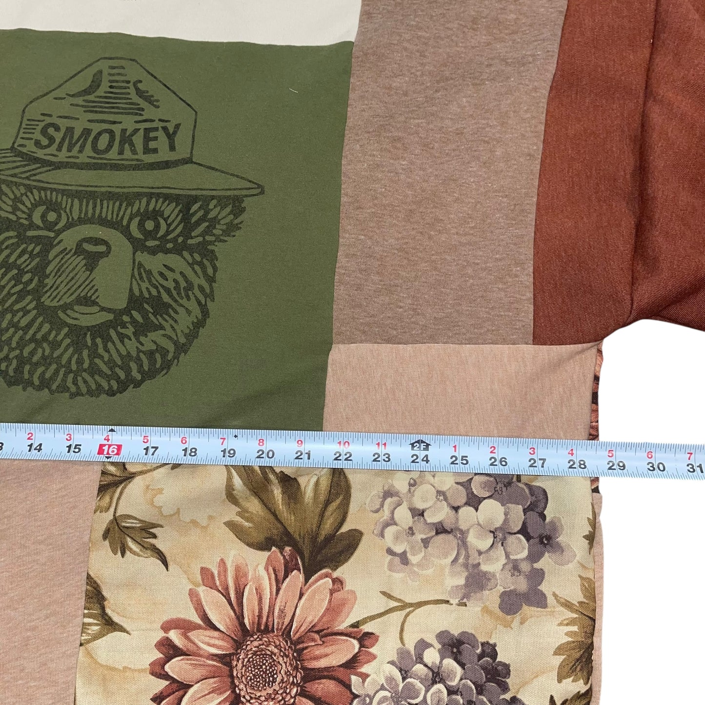 Smokey Upcycled Color Block Patchwork (XL/2XL)