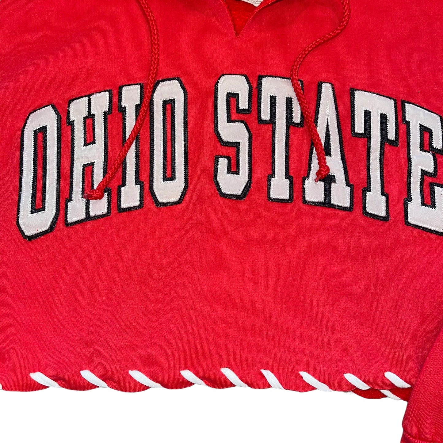 Ohio State Laced Cropped Hoodie (L)
