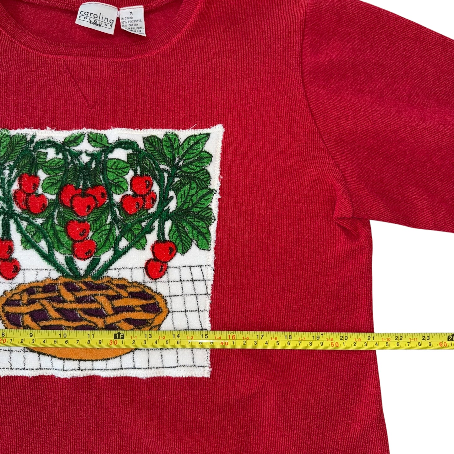 For The Girls, USA - Cherry Pie Red Pullover (M)