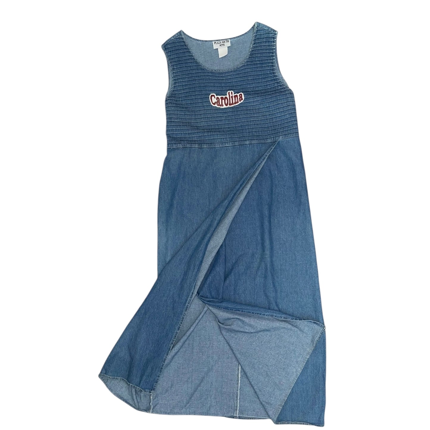 USC South Carolina Vintage Patch Denim Dress (L/XL)