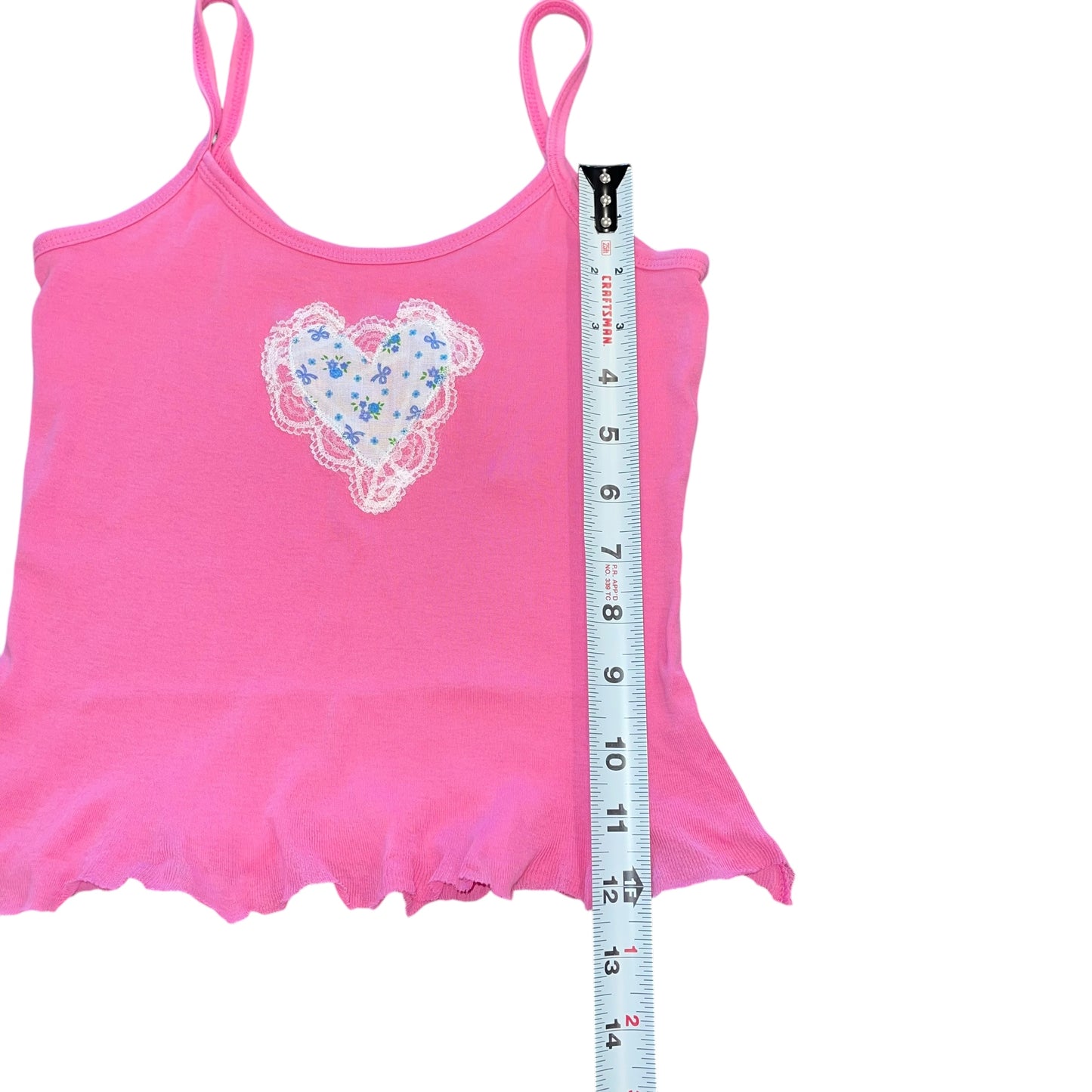 Valentines Lace Heart Tank (XS)
