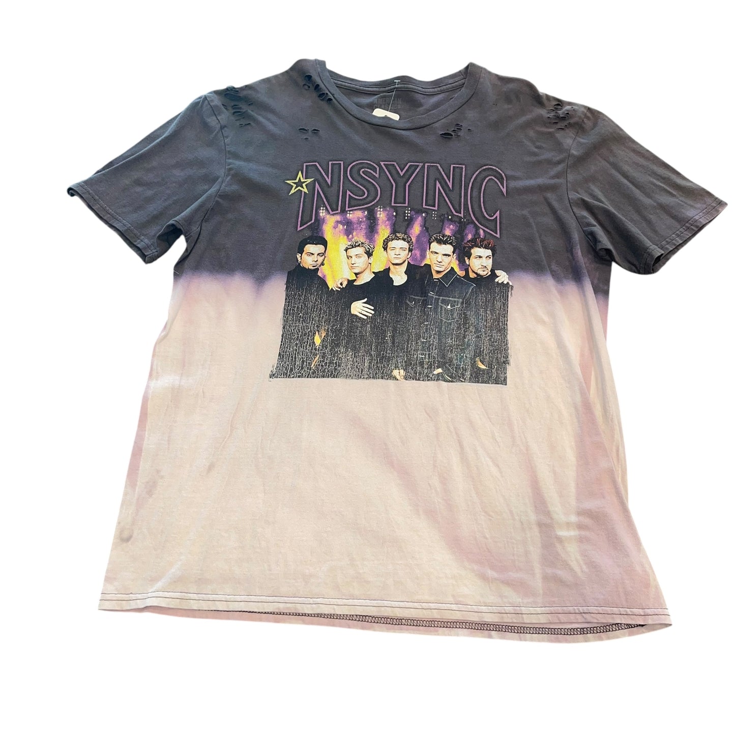 *NSYNC bleach Band Tee (L)