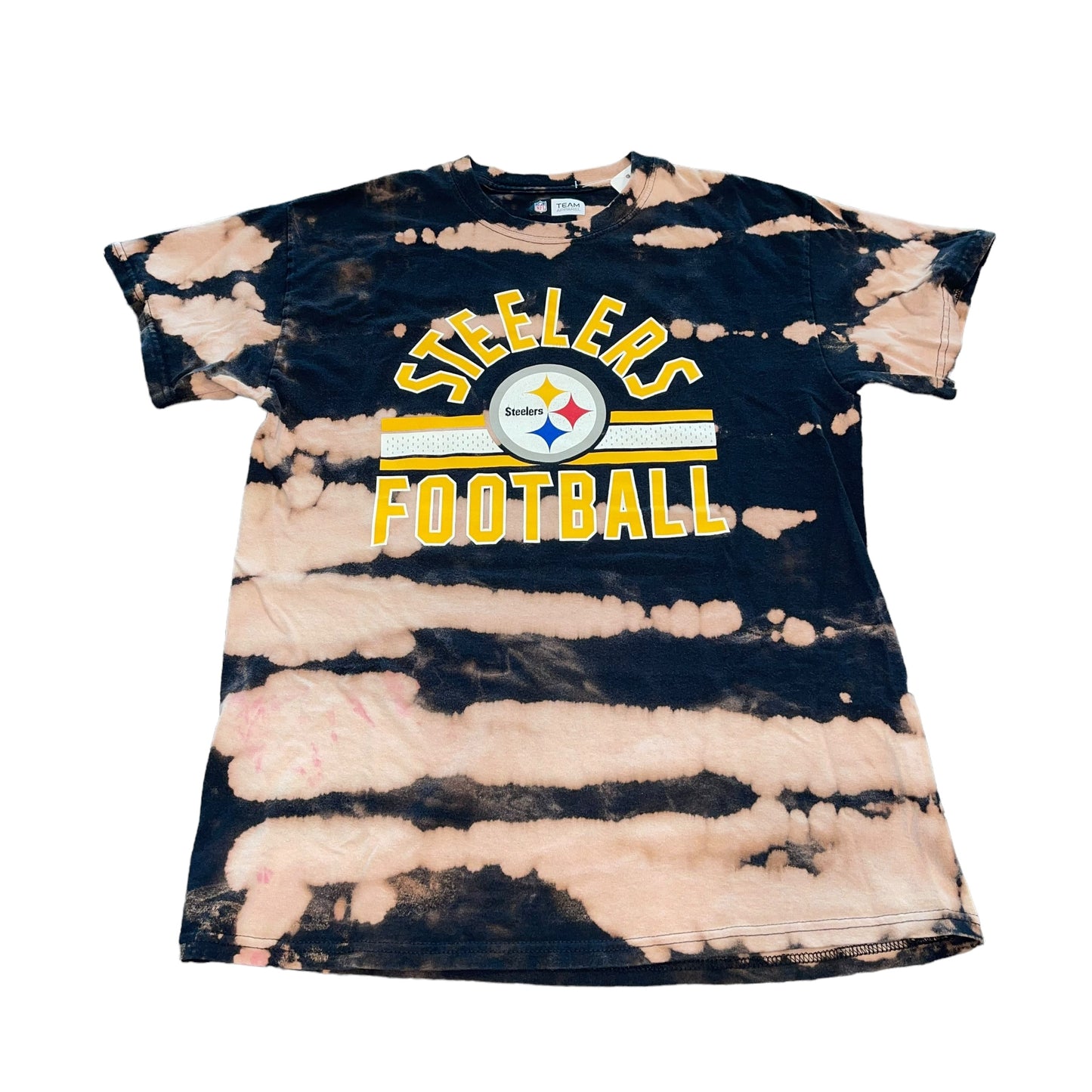 Pittsburgh Steelers Bleach Tee (M)