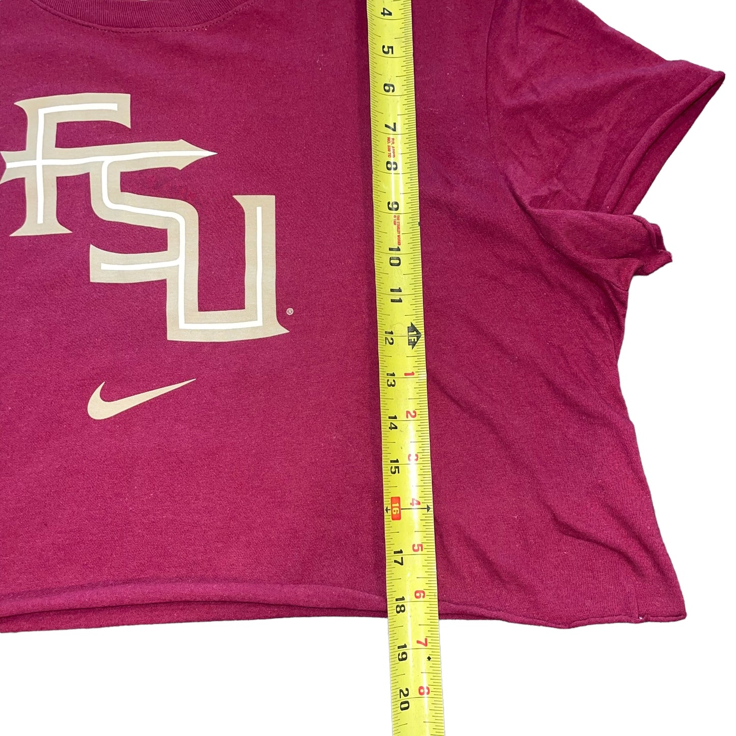 FSU Florida State Cropped Tee (L)