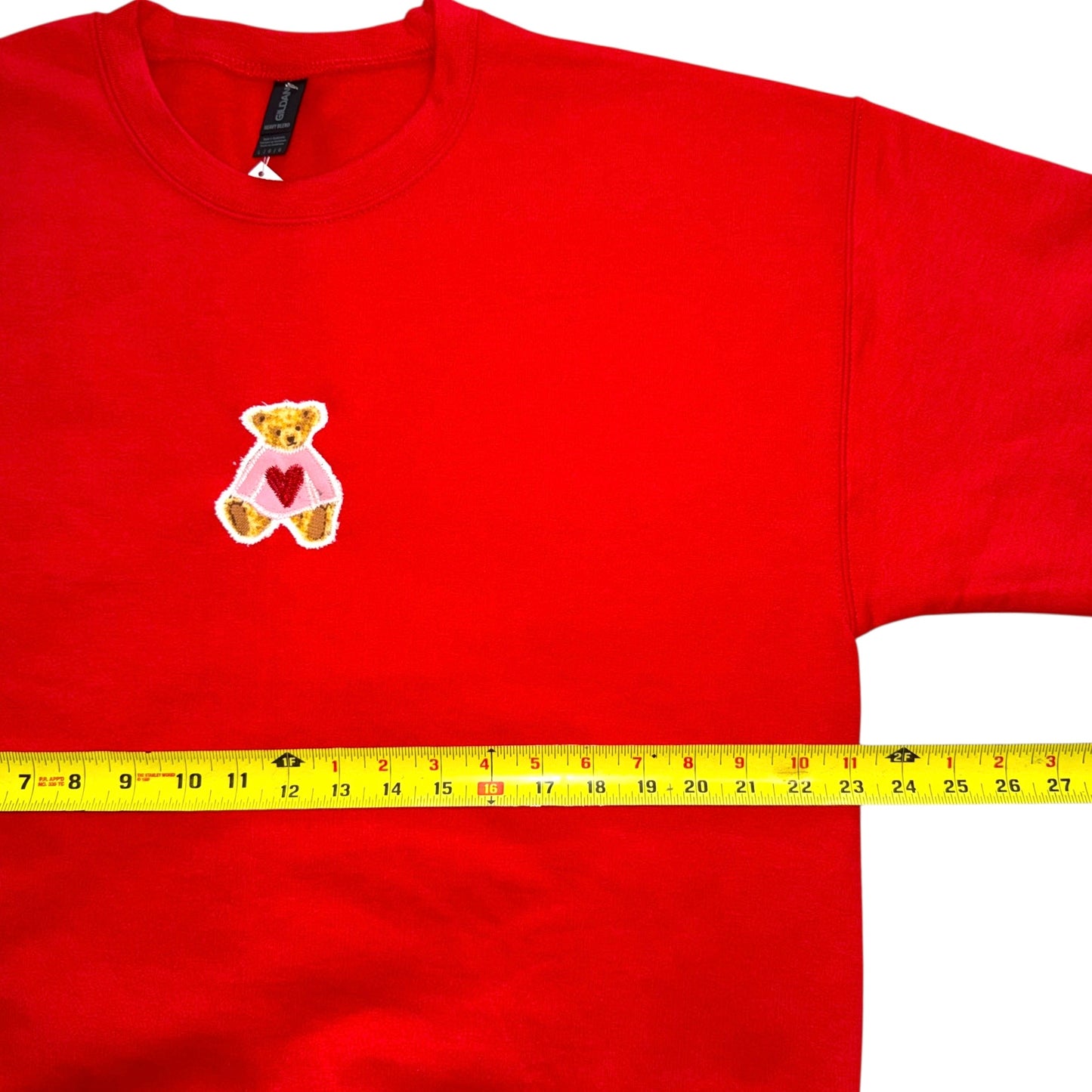 Just a Girl - Lover Teddy Red Heart (L)