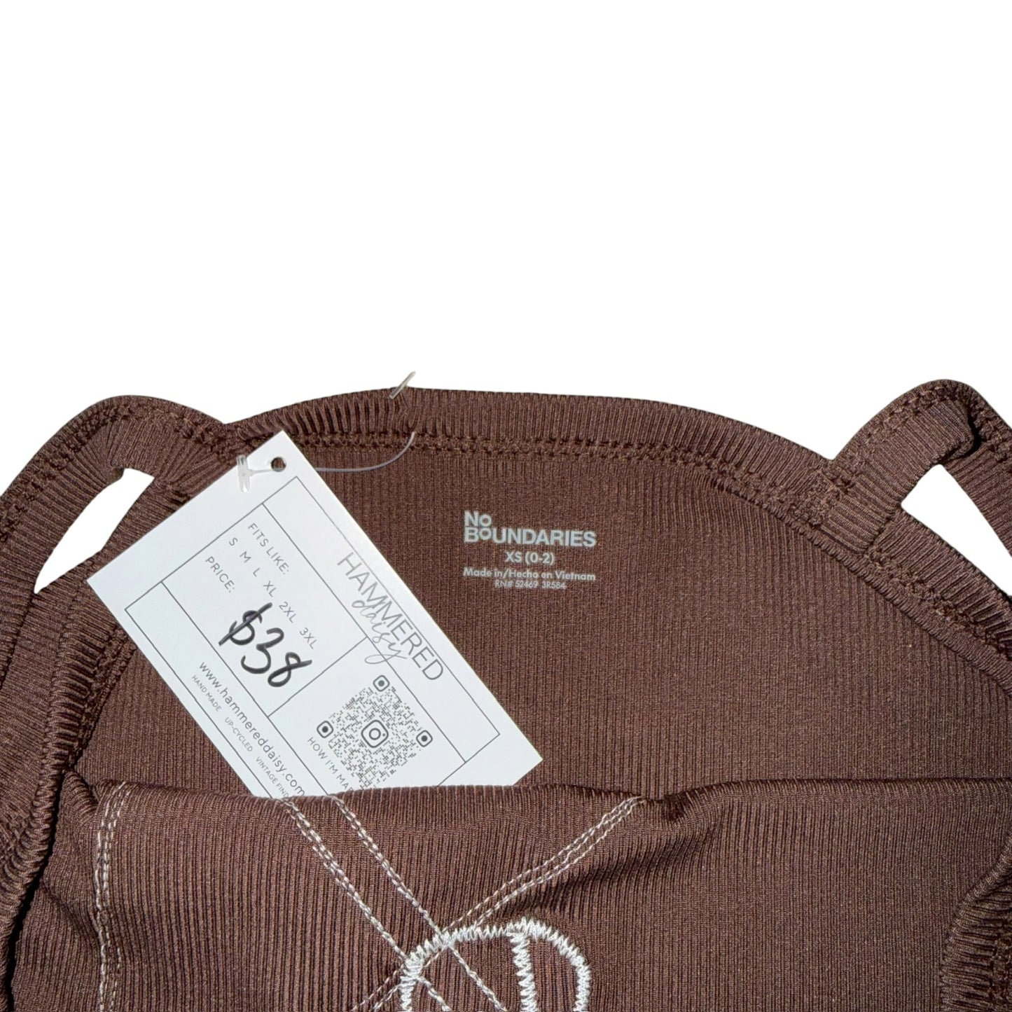 Just a Girl-Y2K Martini Brown (XS)