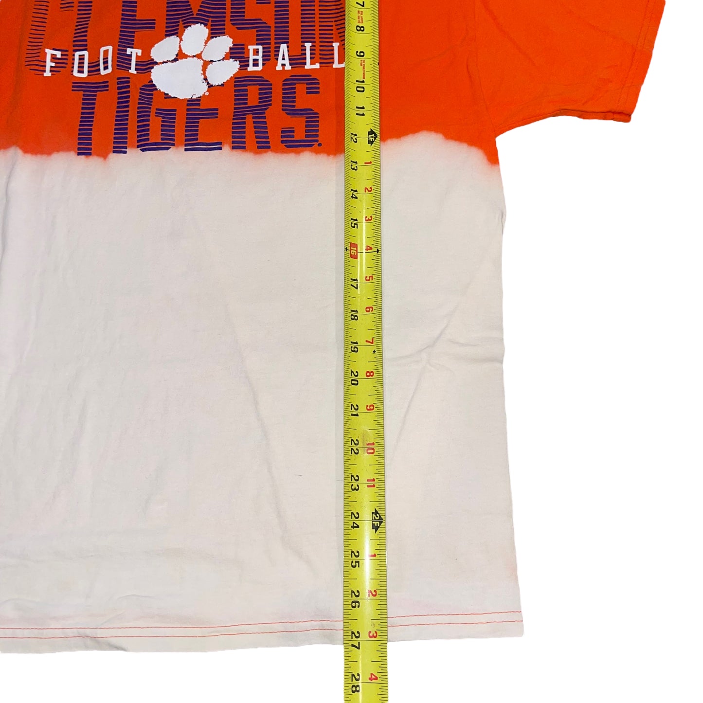 Clemson Split Bleach Tee (L)
