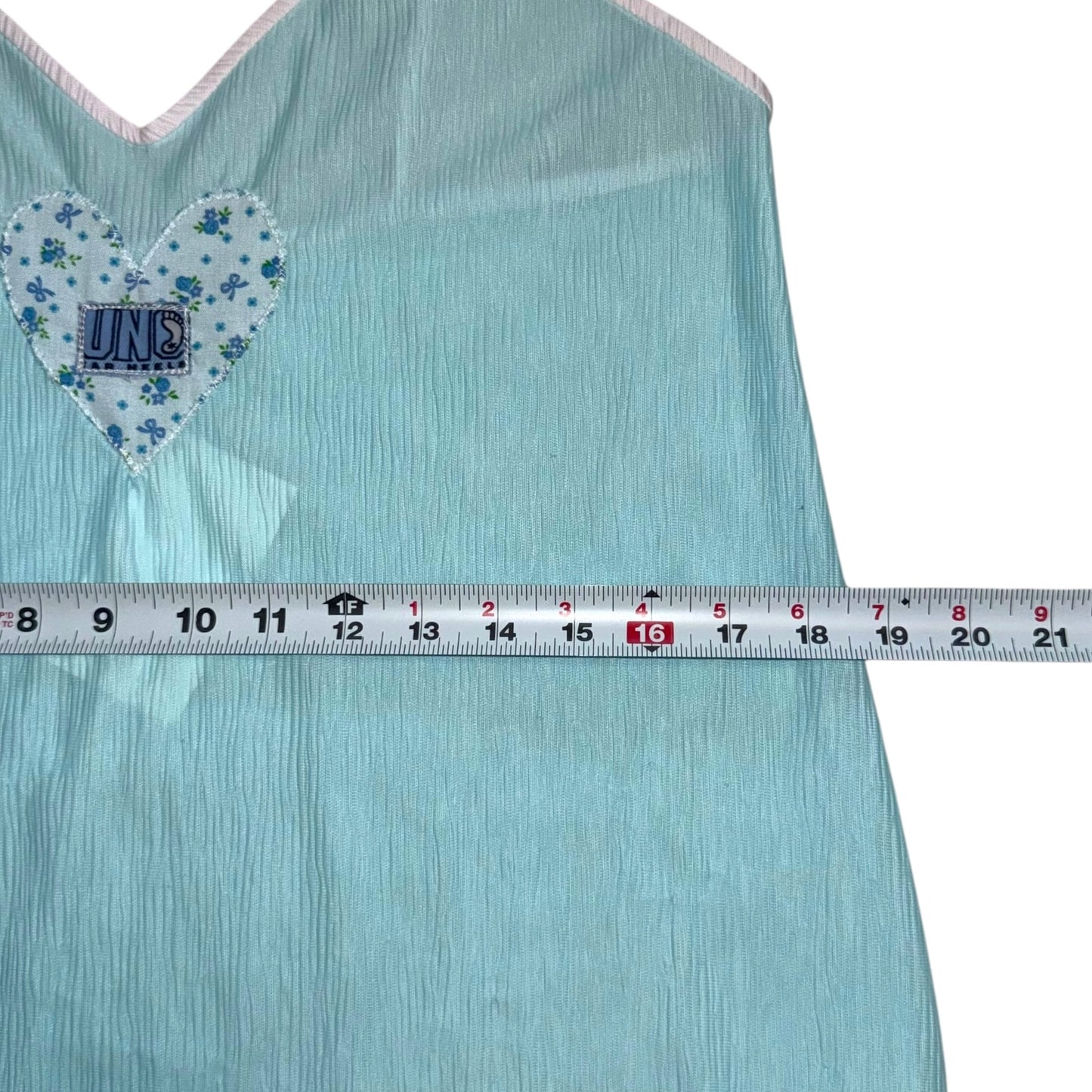 UNC North Carolina Reworked Slip Dress (S)