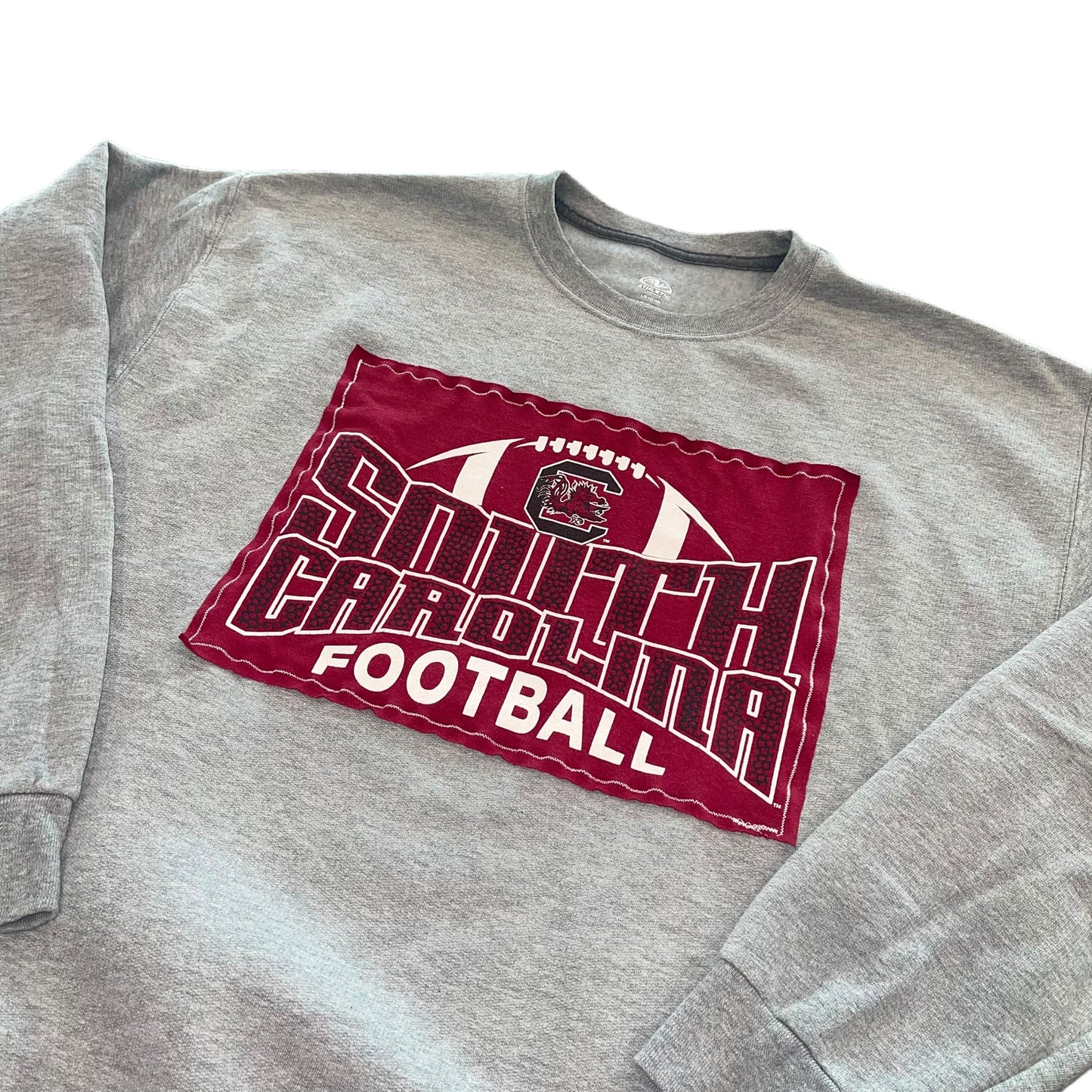 USC South Carolina Patchwork Crew (L)