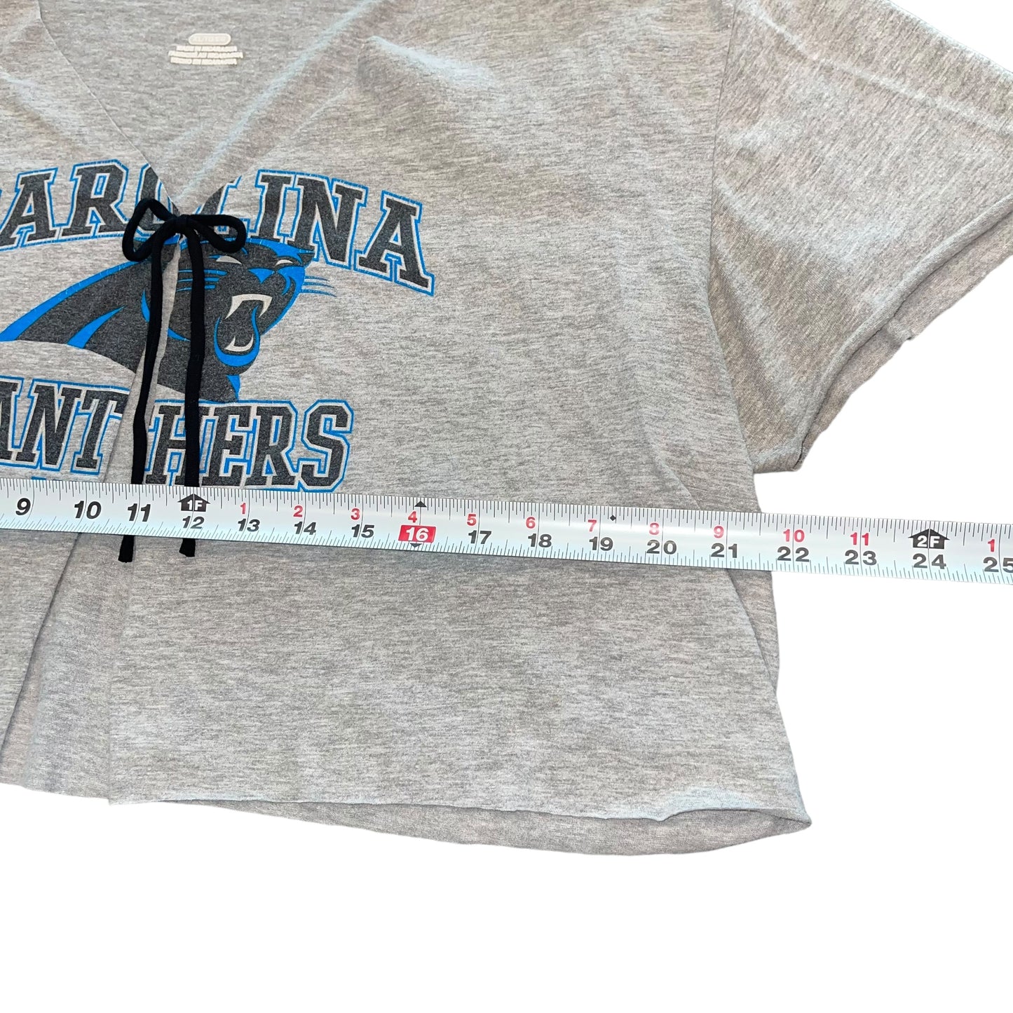 Carolina Panthers Tied Front Top (XL)