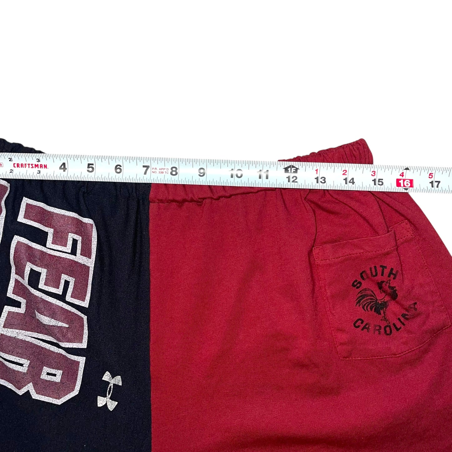 USC South Carolina Upcycled Pocket Shorts (M)