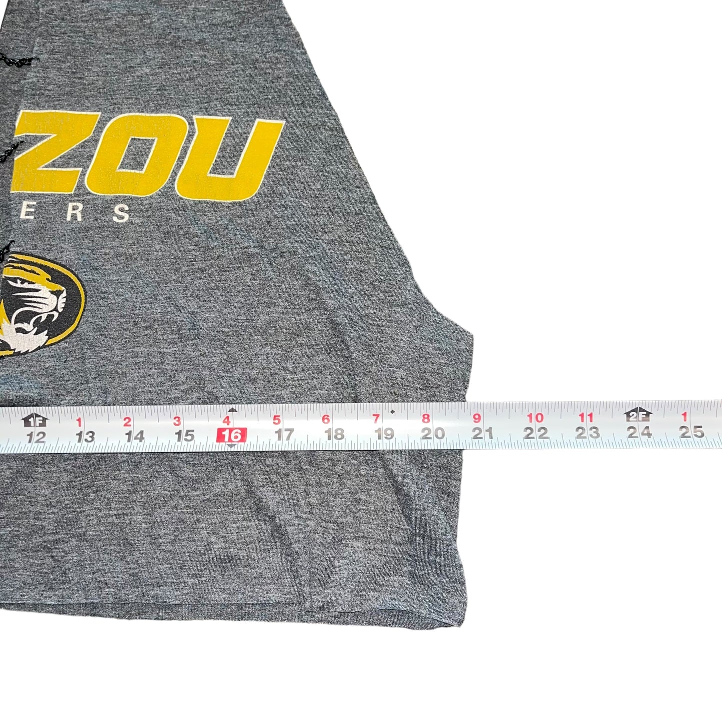 Mizzou Chain Link Cropped Tank (L)