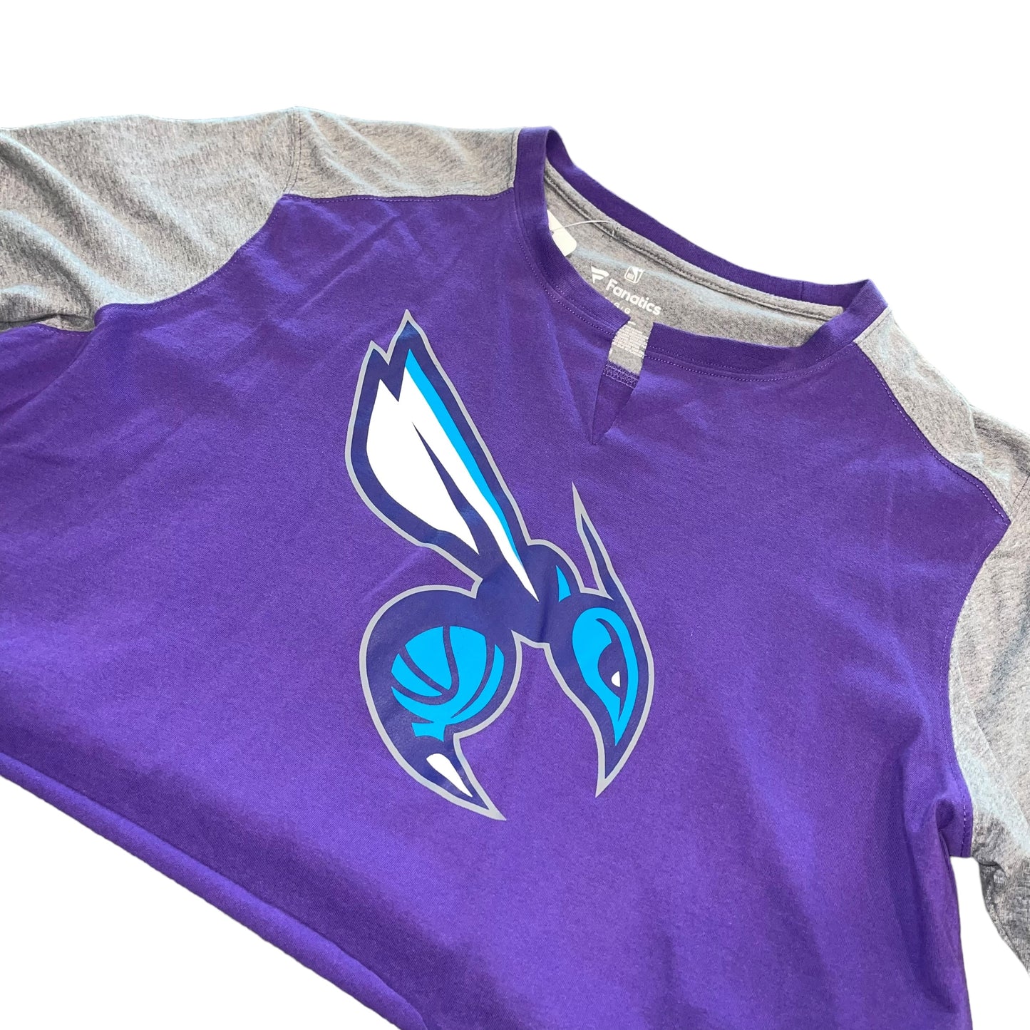 Charlotte Hornets Cropped Colorblock (L)