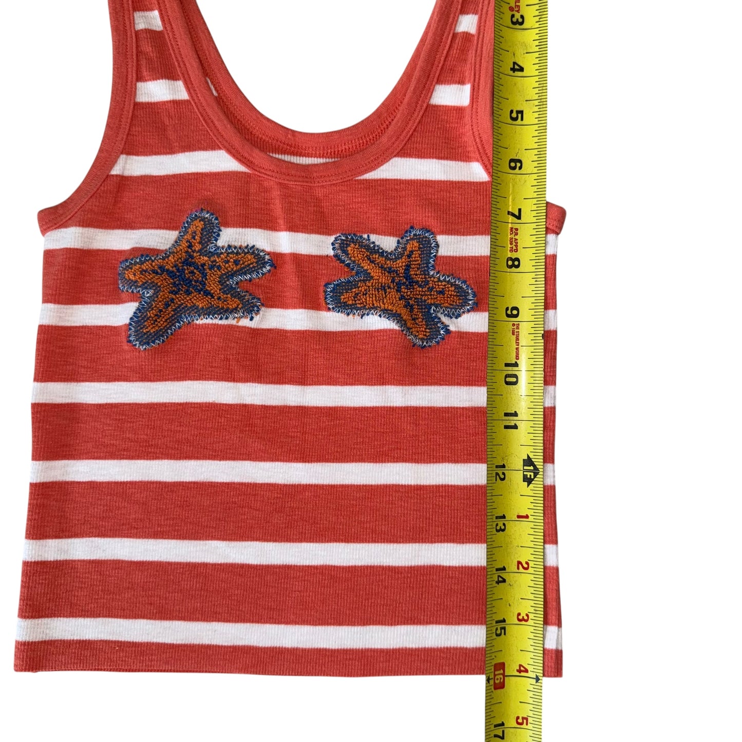 Earthbound - Double Star Fish Striped Tank (XXS)