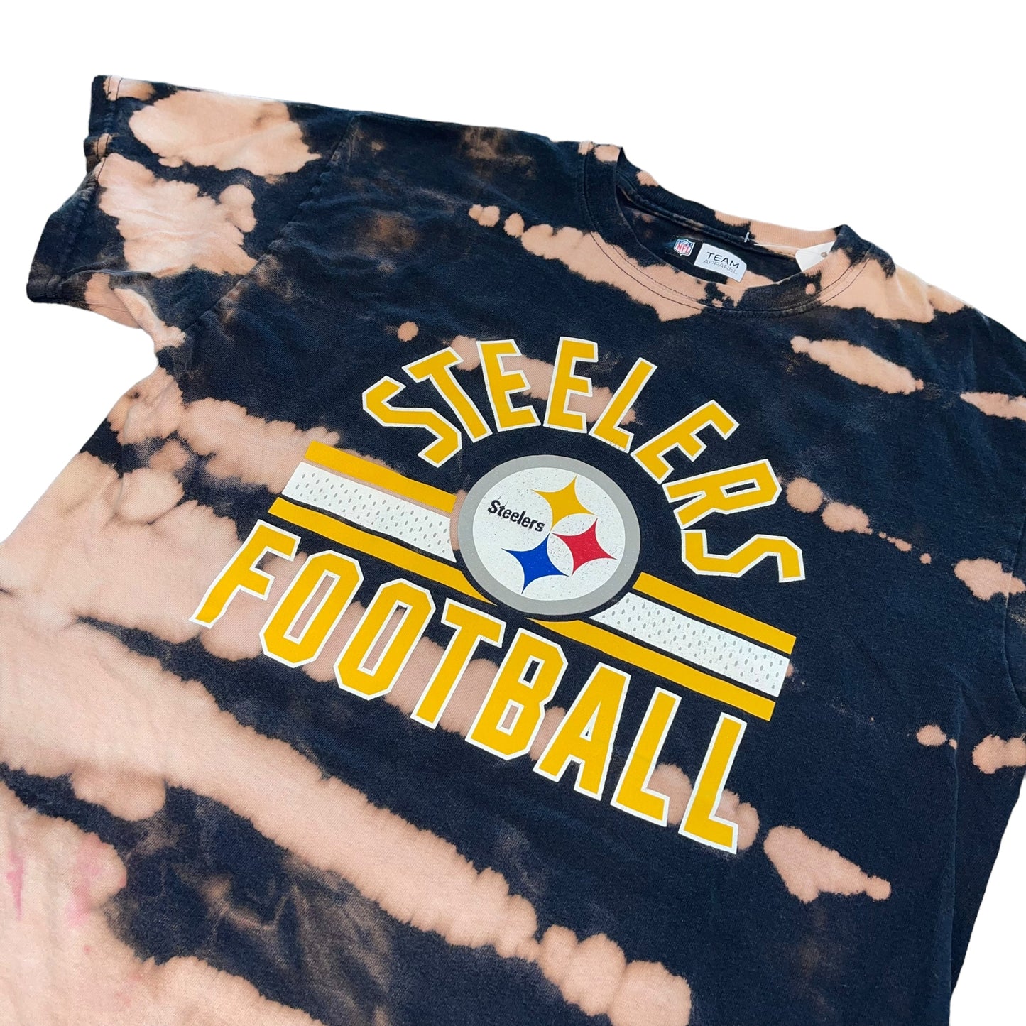 Pittsburgh Steelers Bleach Tee (M)