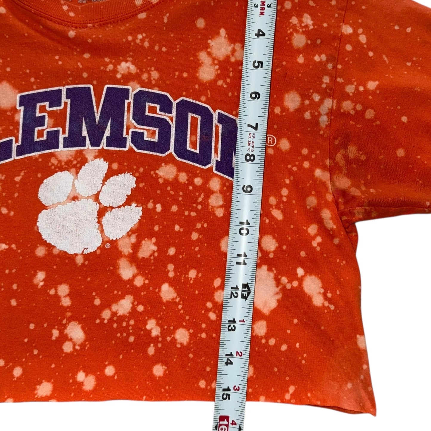 Clemson Reworked Bleach Crop (S)