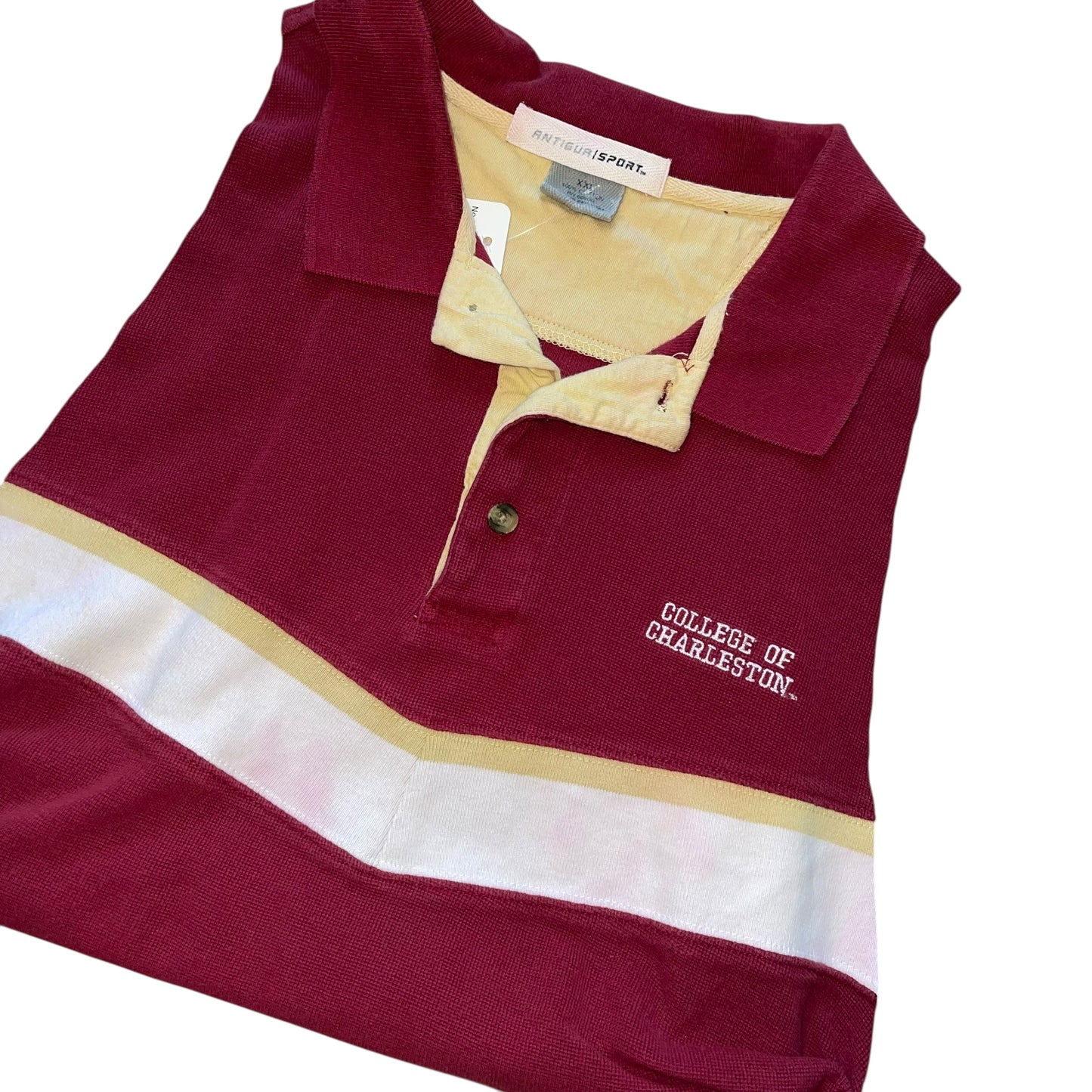 College of Charleston Tied Side Polo (S/M)