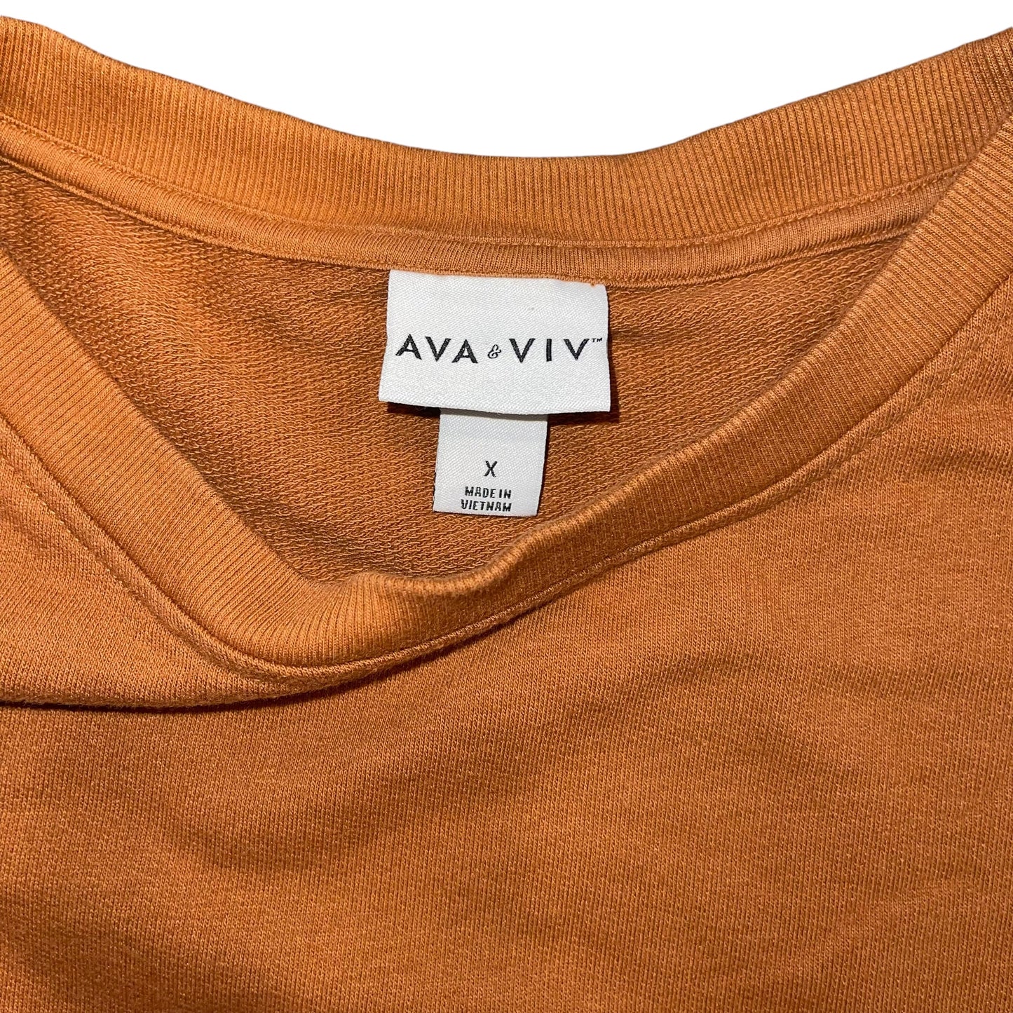 Cleveland Browns Patchwork Cropped Sweatshirt (XL)