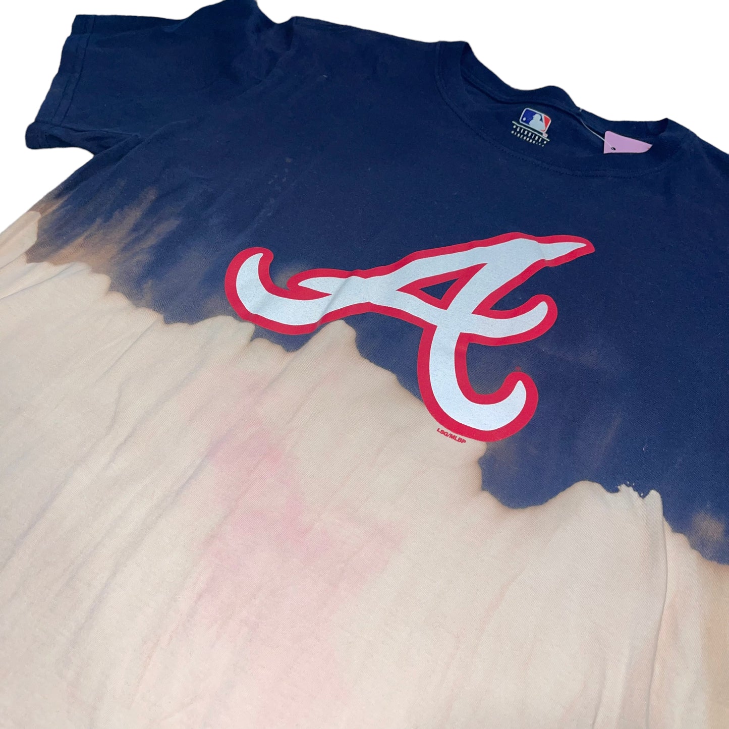 Atlanta Braves Bleach Tee (M)