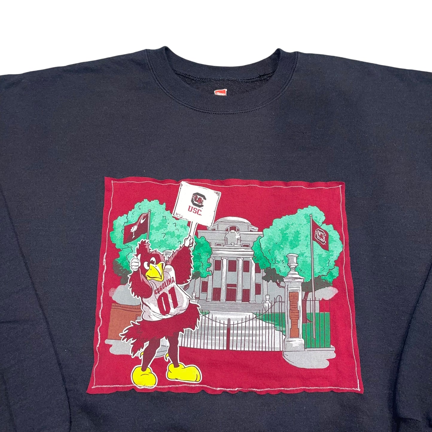USC South Carolina Patchwork Sweatshirt (2XL)