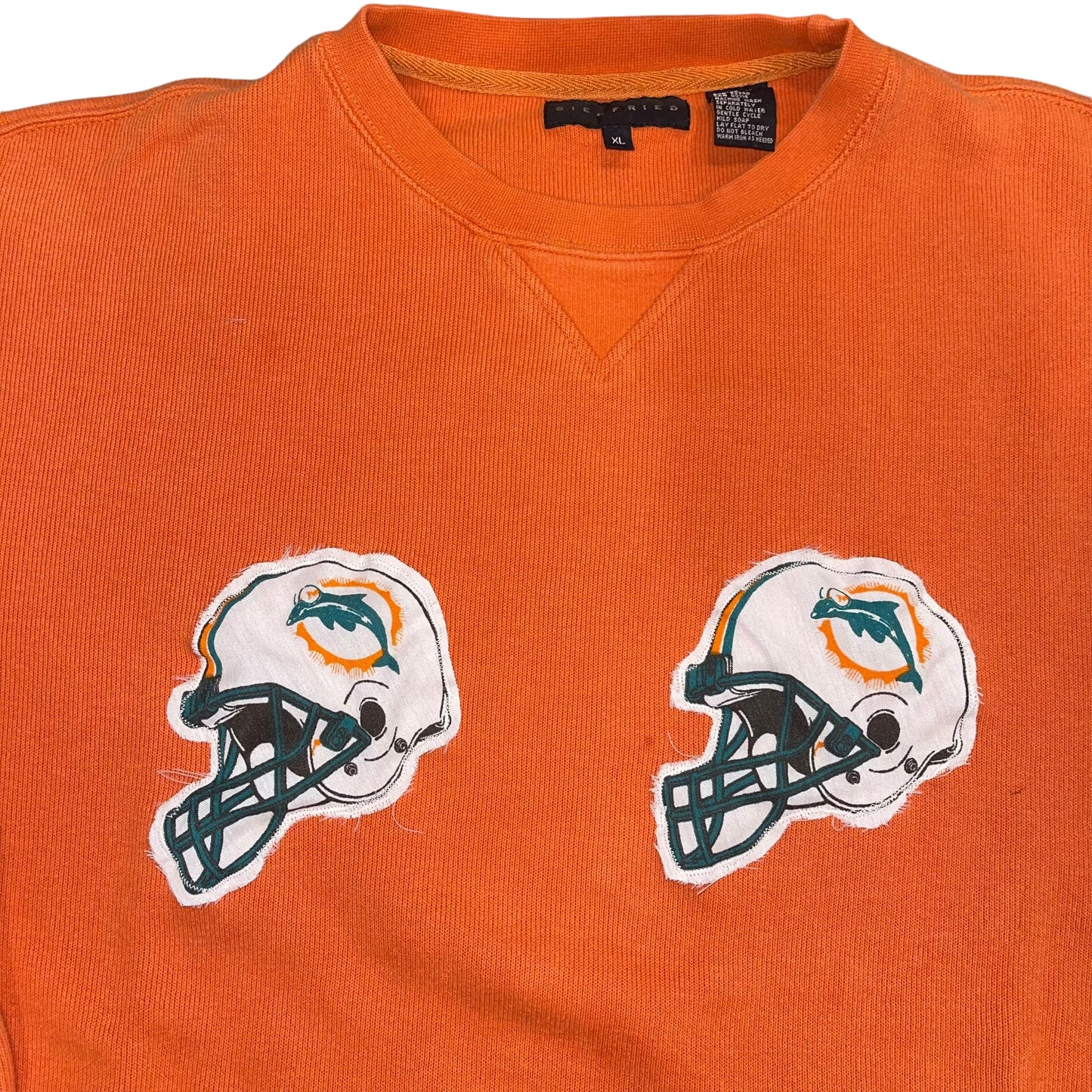 Miami Dolphins Patchwork Sweatshirt (XL)