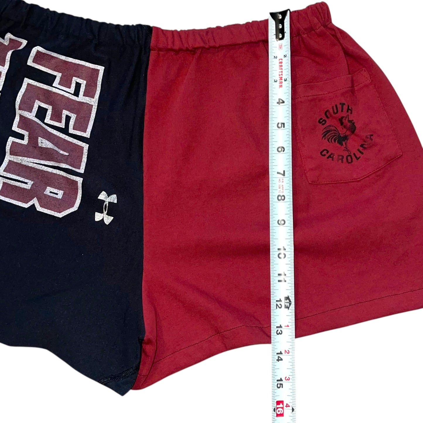 USC South Carolina Upcycled Pocket Shorts (M)