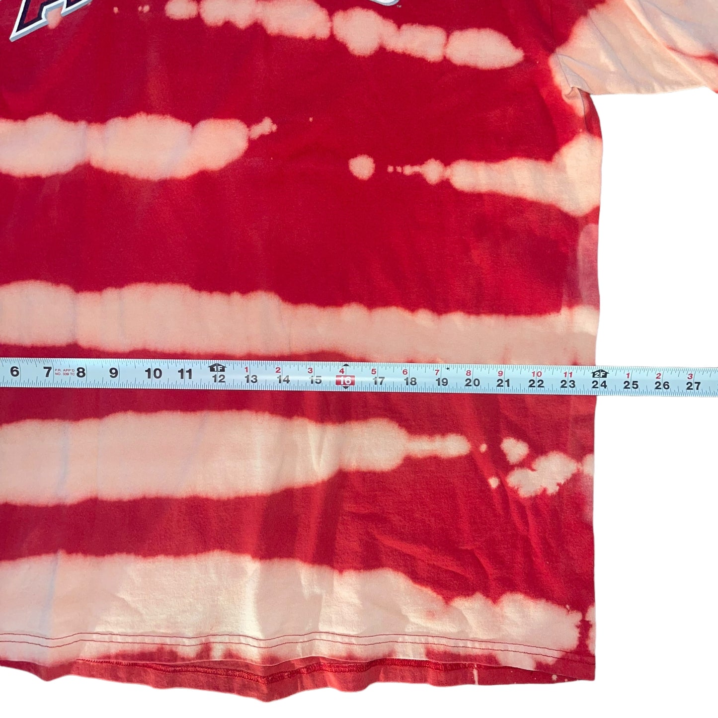 Los Angeles Angels Reworked Bleach Tee (2XL)