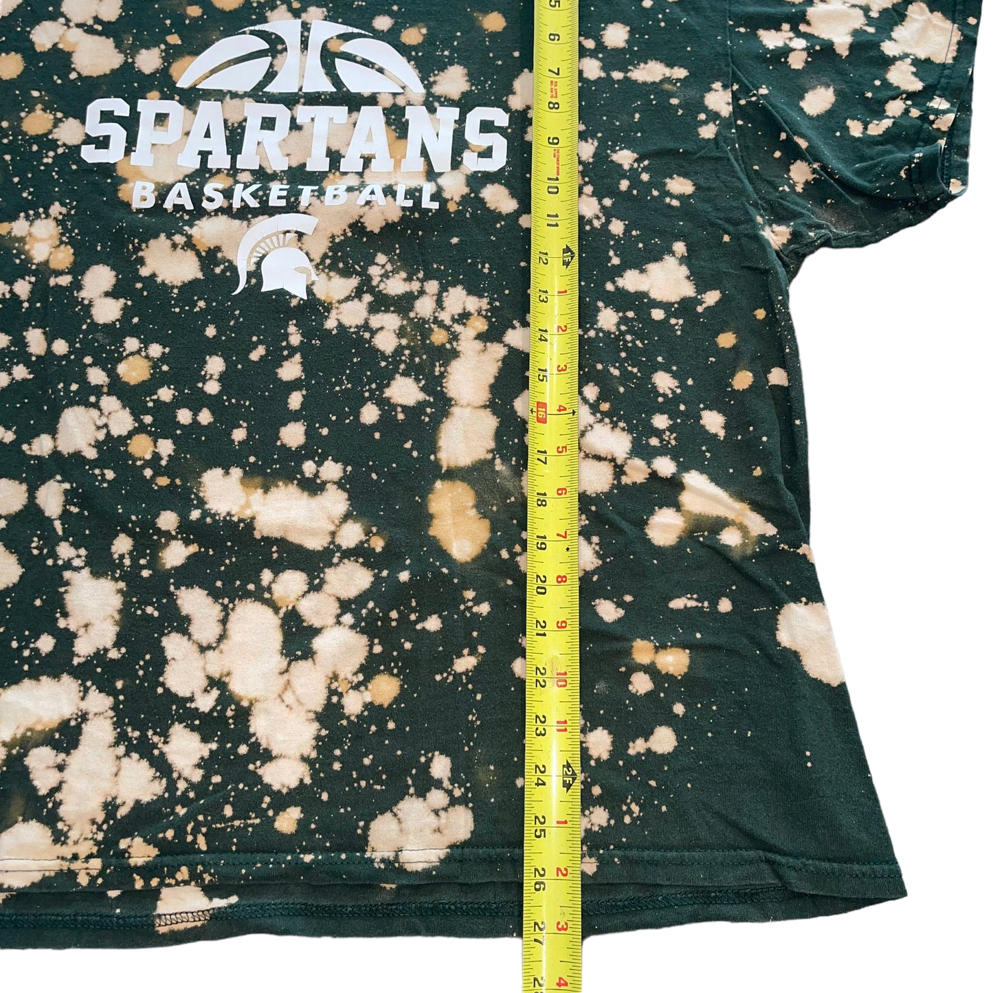 Michigan State Basketball Bleach Tee (XL)