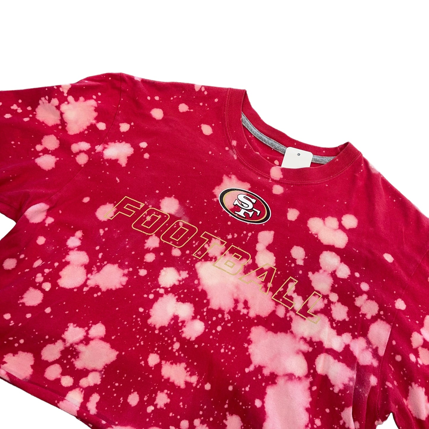 San Francisco 49ers Bleach Crop (M/L)