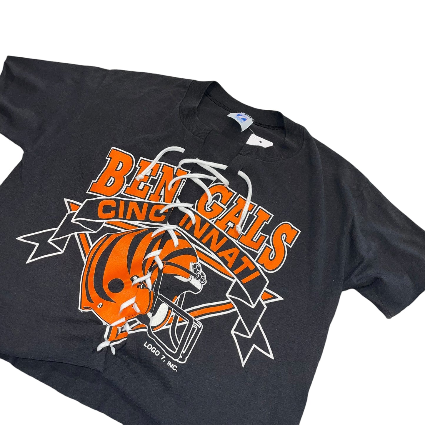 Cincinnati Bengals Lace up Crop (M)