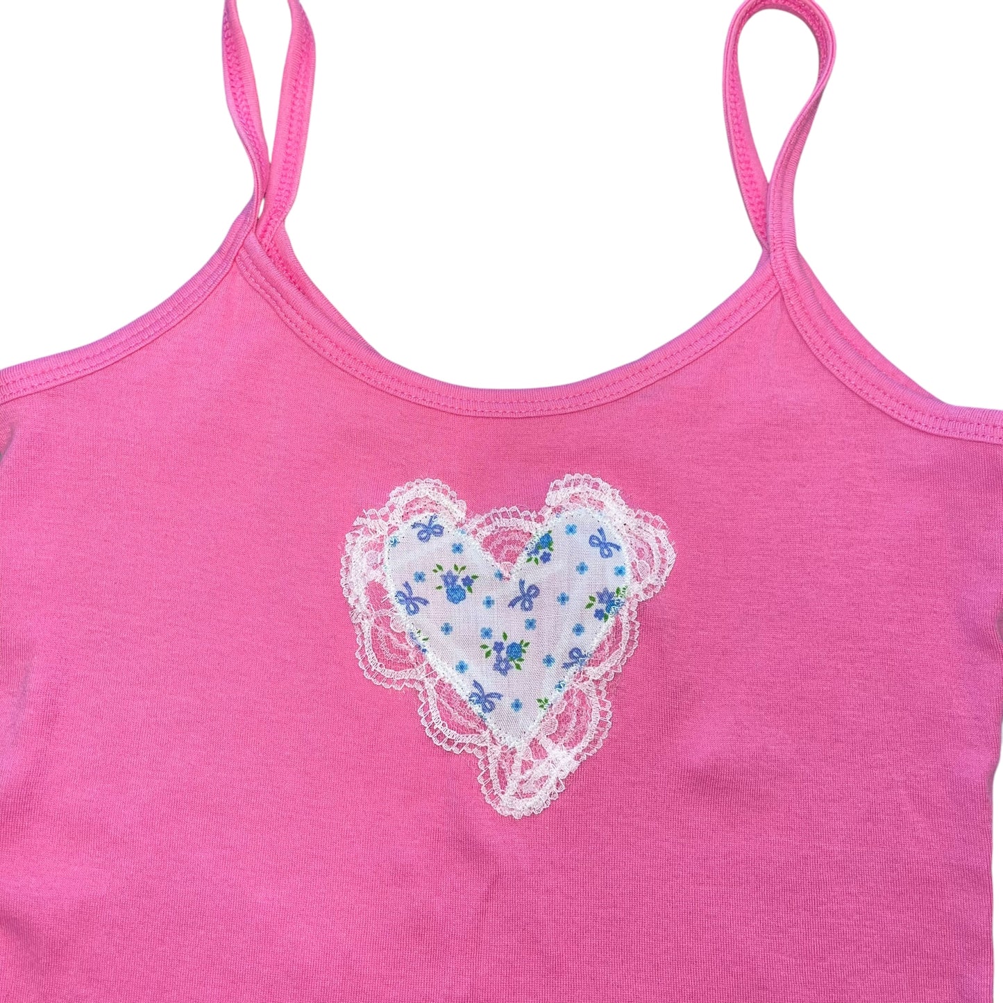 Valentines Lace Heart Tank (XS)
