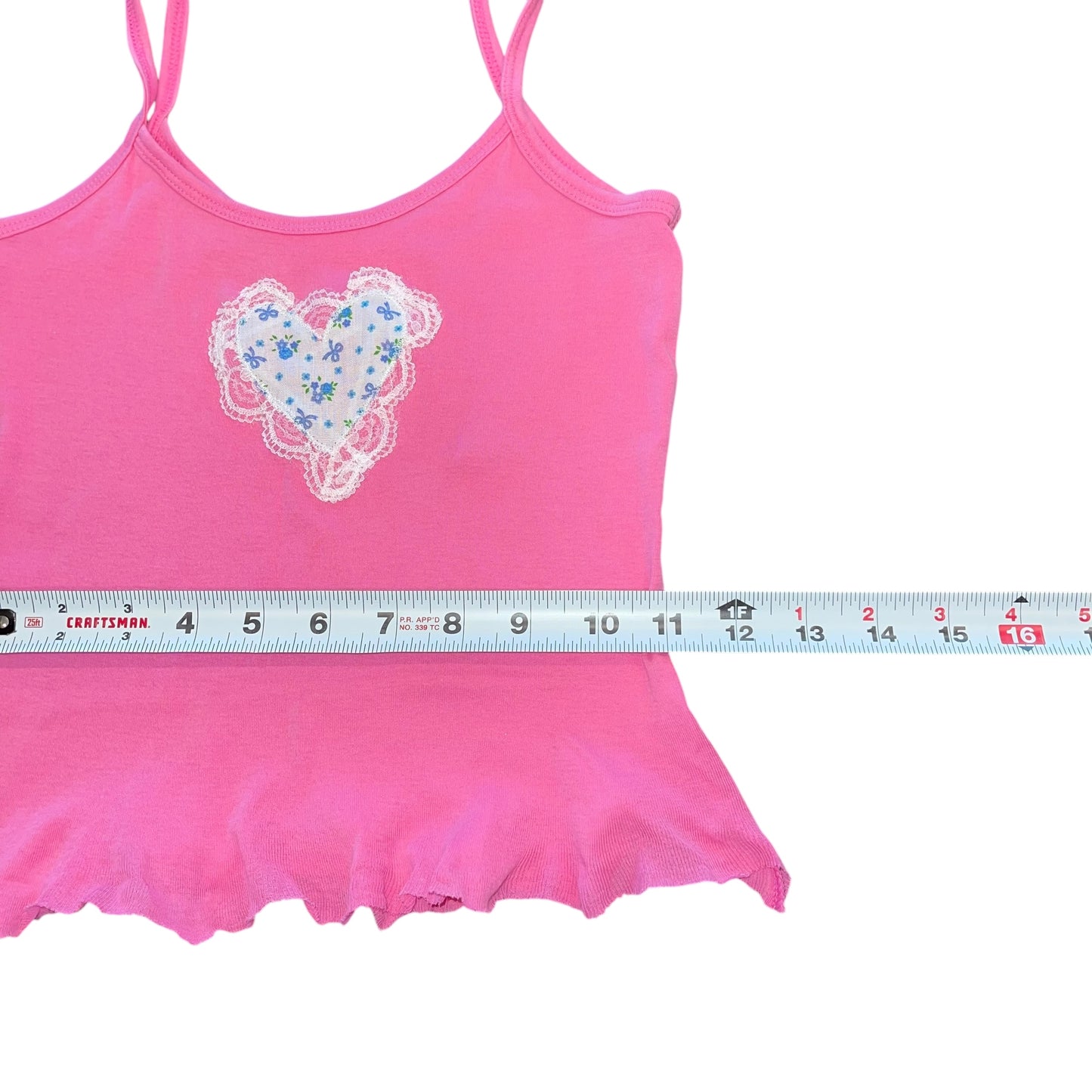 Valentines Lace Heart Tank (XS)