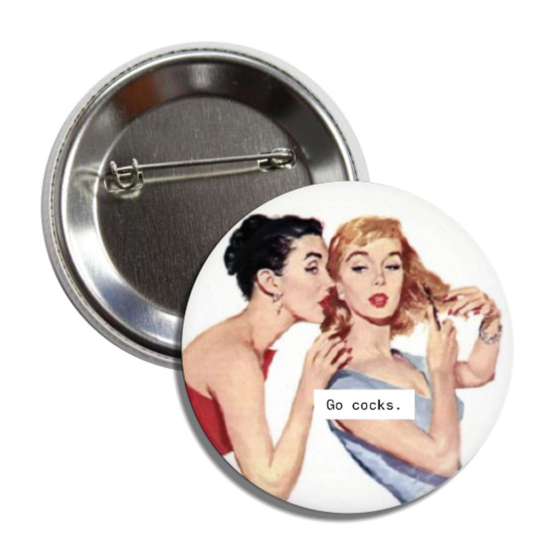 Game Day Button - Cocks